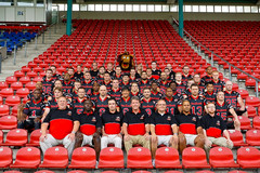 Das Team der New Yorker Lions
